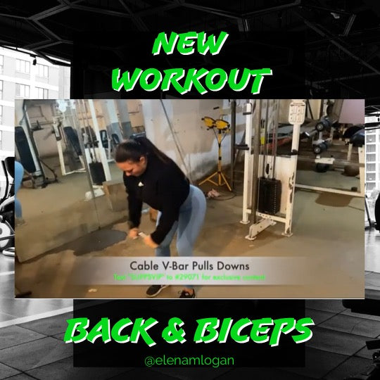 Back & Biceps Workout