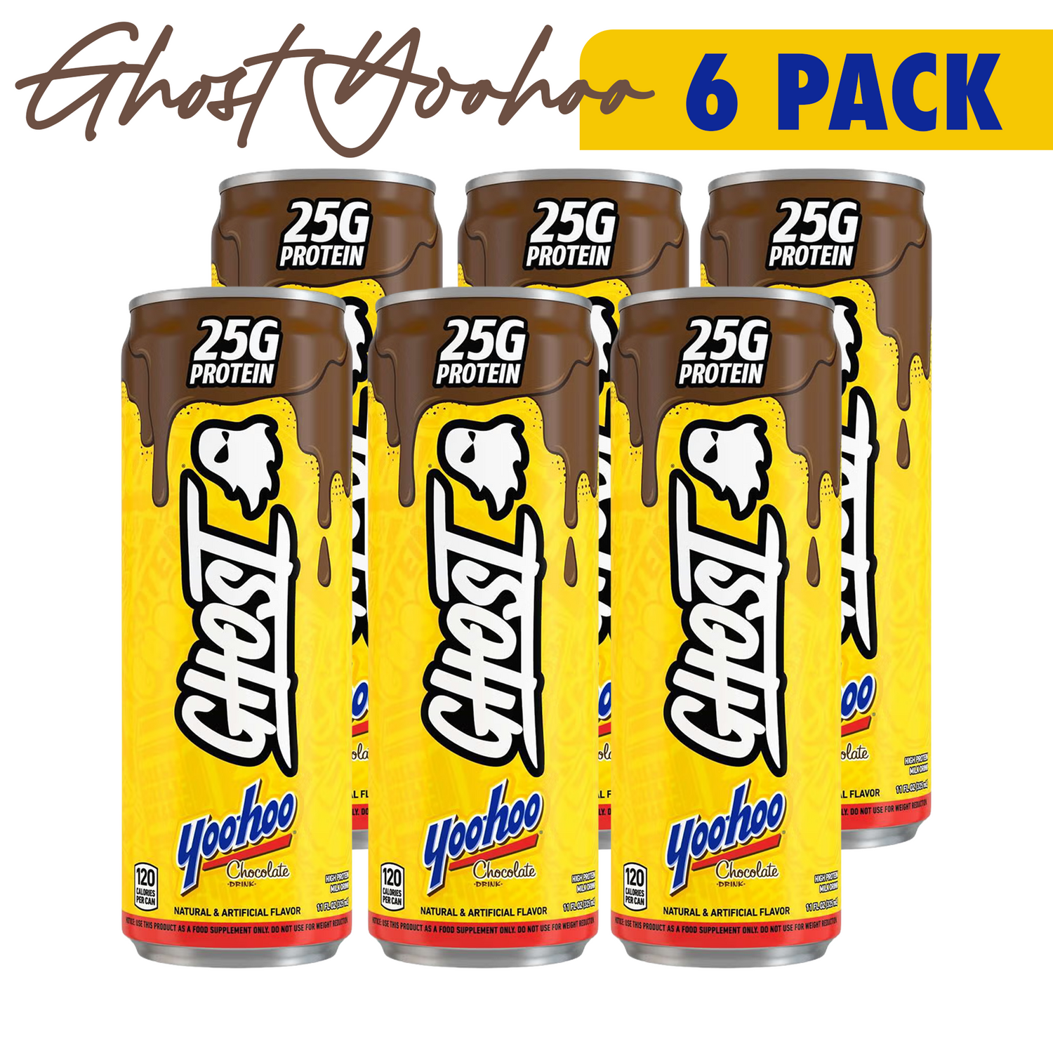 Ghost x Yoo-hoo Protein Drink Is Here — Now Available in 6-Packs at NF Supps