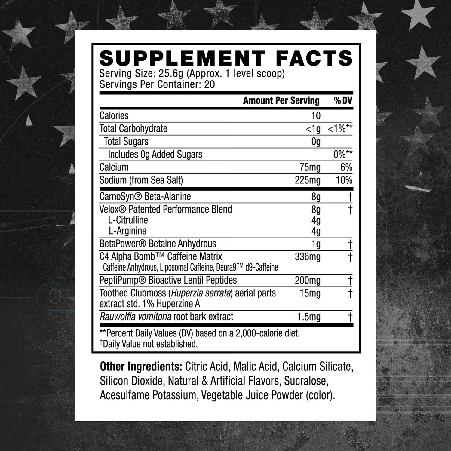 Cellucor C4 Alpha Bomb Pre-Workout - 20 Servings