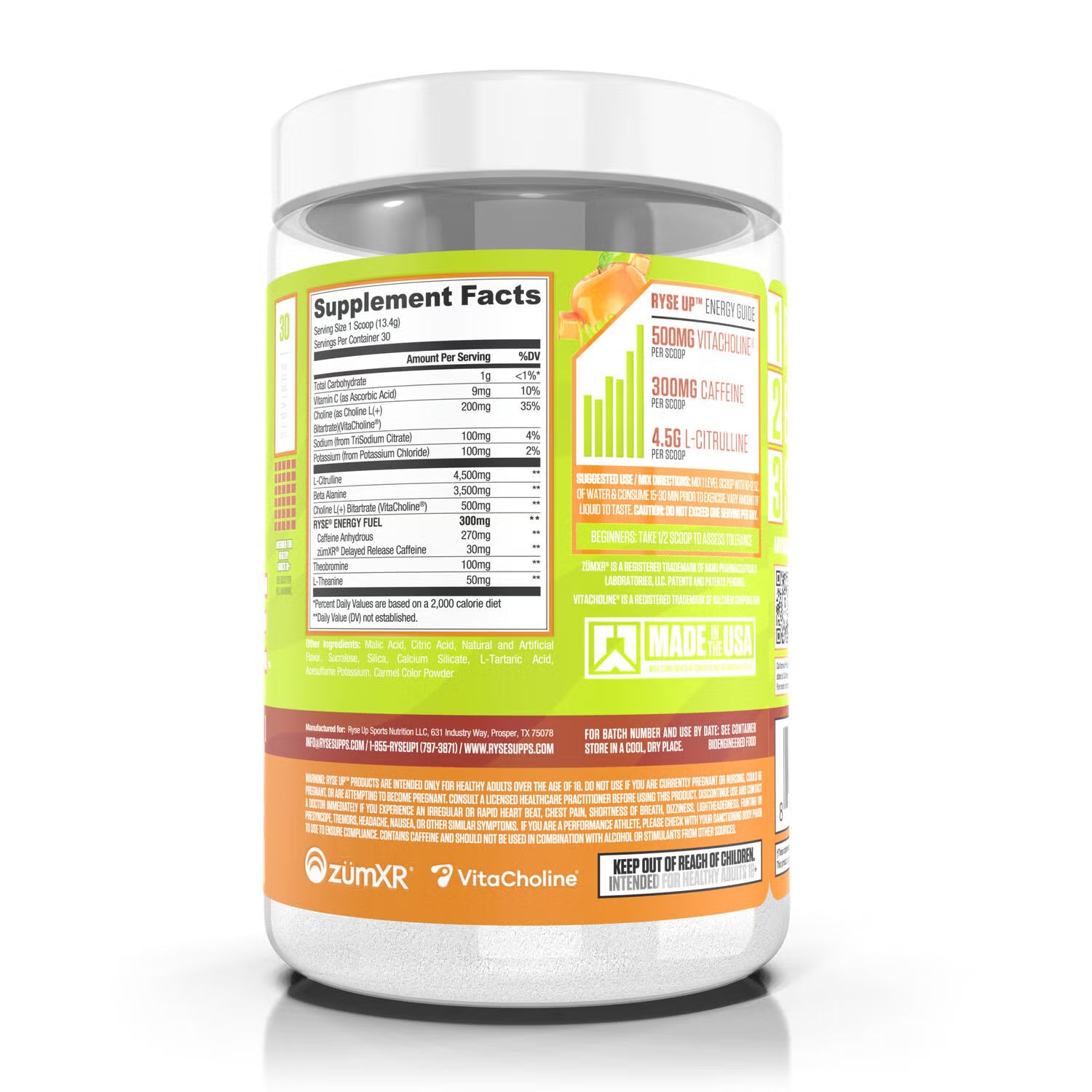 Ryse Supps Loaded Pre Caramel Apple - Limited Edition Pre-Workout