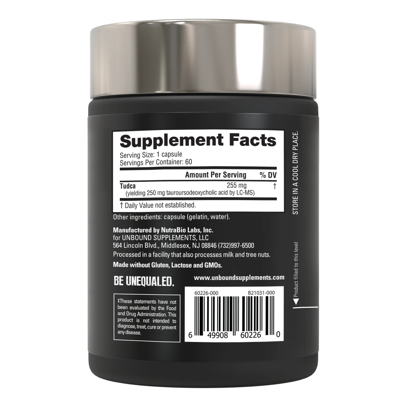 Unbound Supplements TUDCA