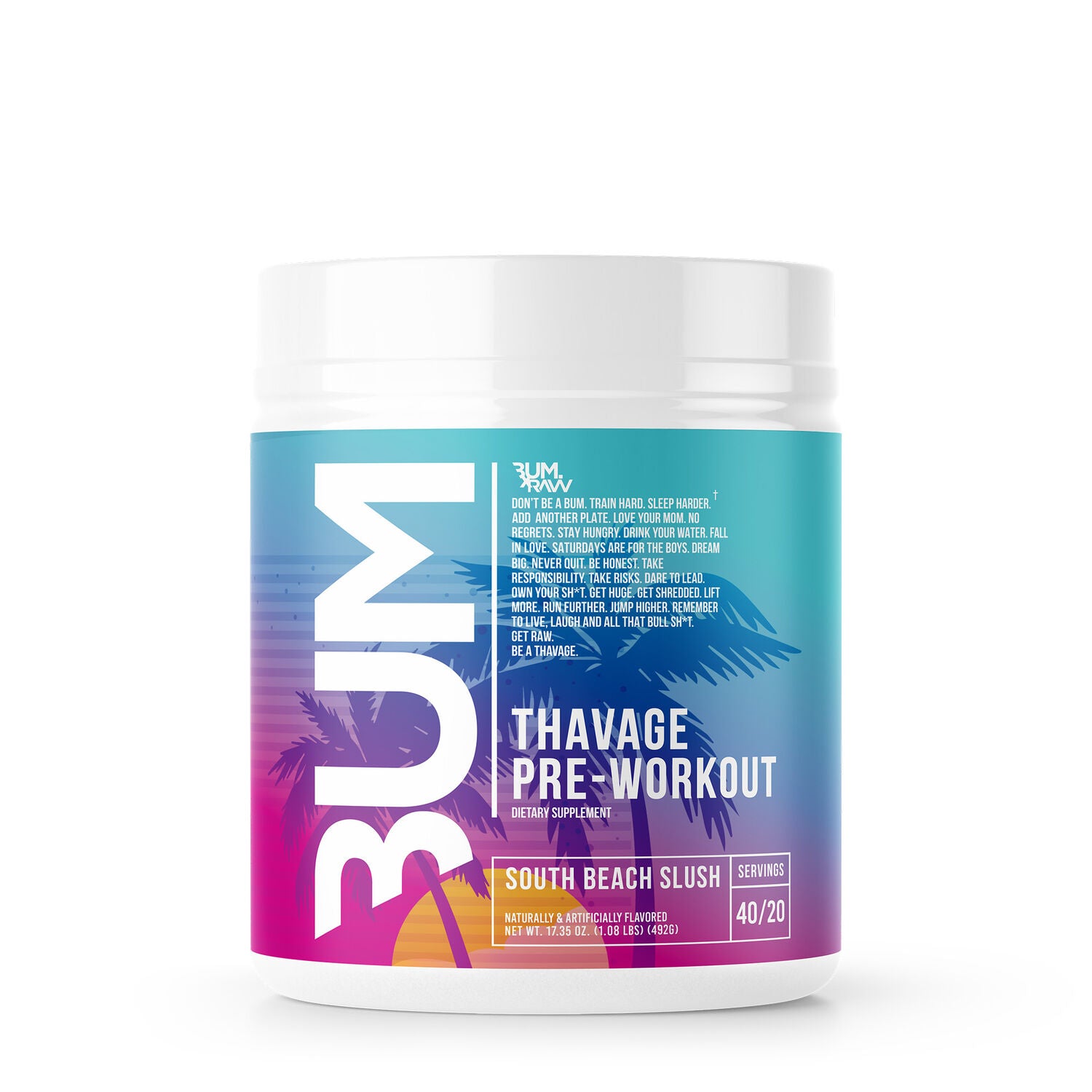 Raw Nutrition CBUM Thavage Pre-Workout