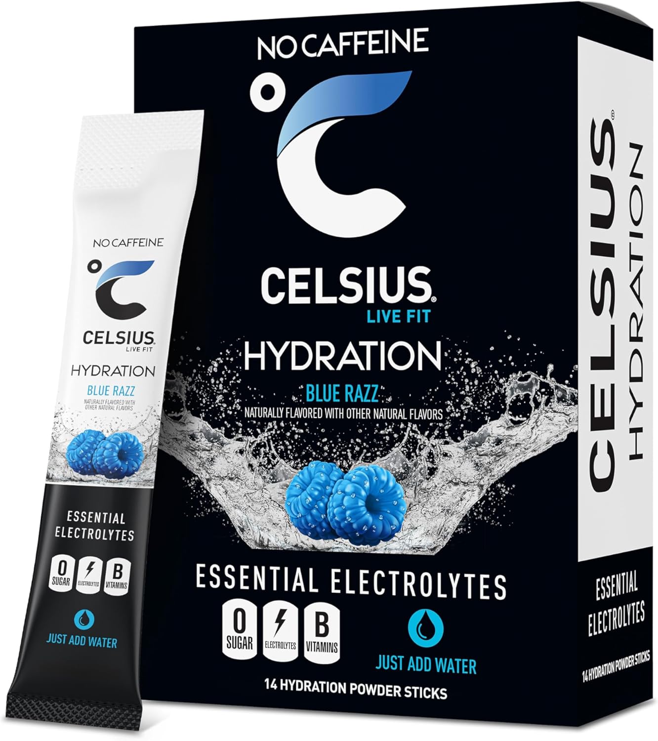 CELSIUS Hydration - Sugar Free Electrolyte Hydration Drink Mix (Pack of 14)