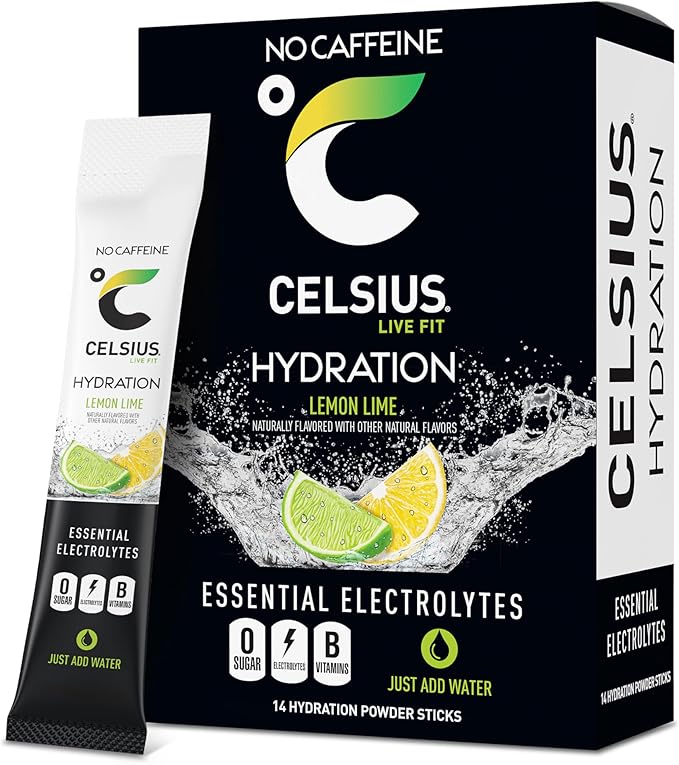 CELSIUS Hydration - Sugar Free Electrolyte Hydration Drink Mix (Pack of 14)