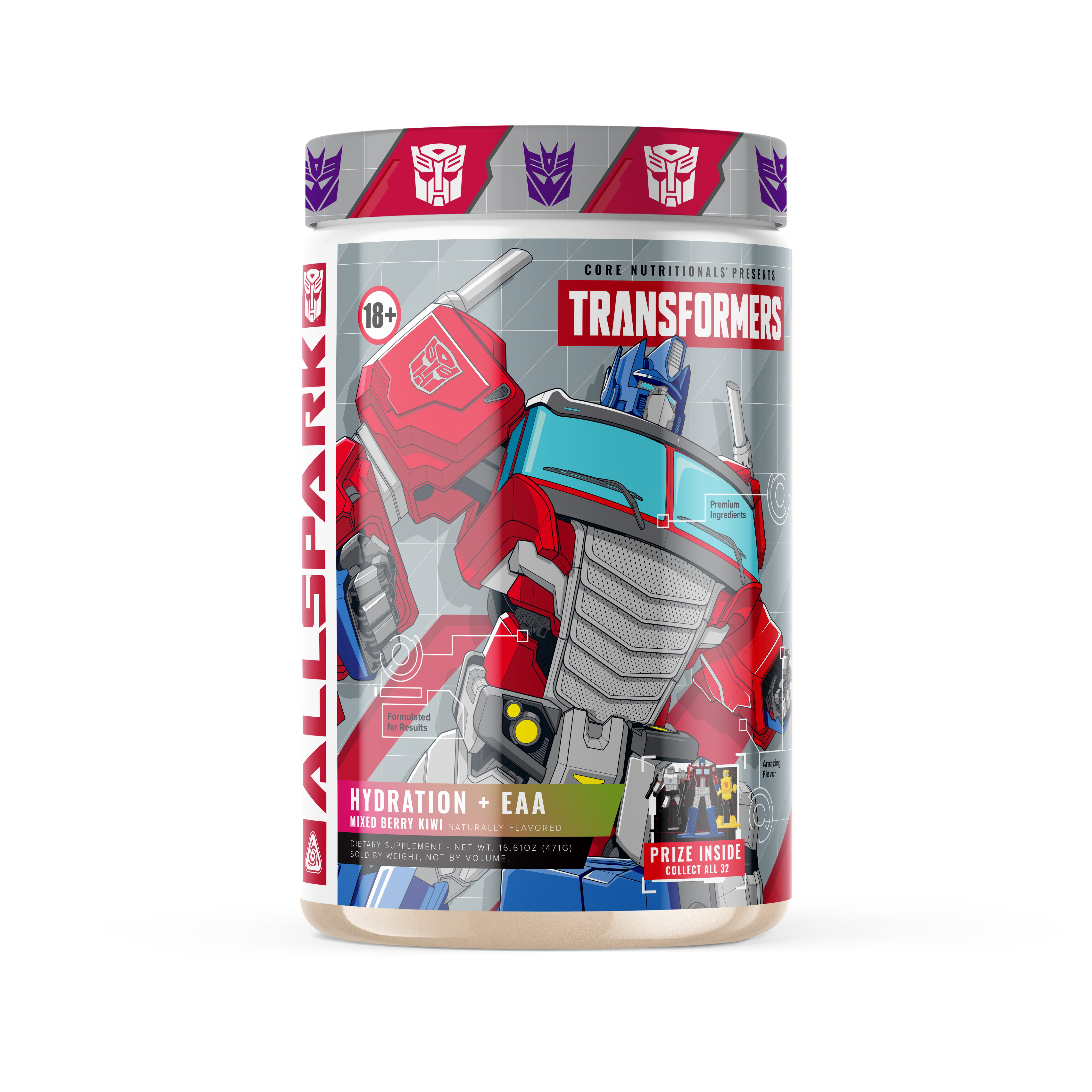 Core Nutritionals ALLSPARK Hydration + EAA Blend - Transformers Collaboration®