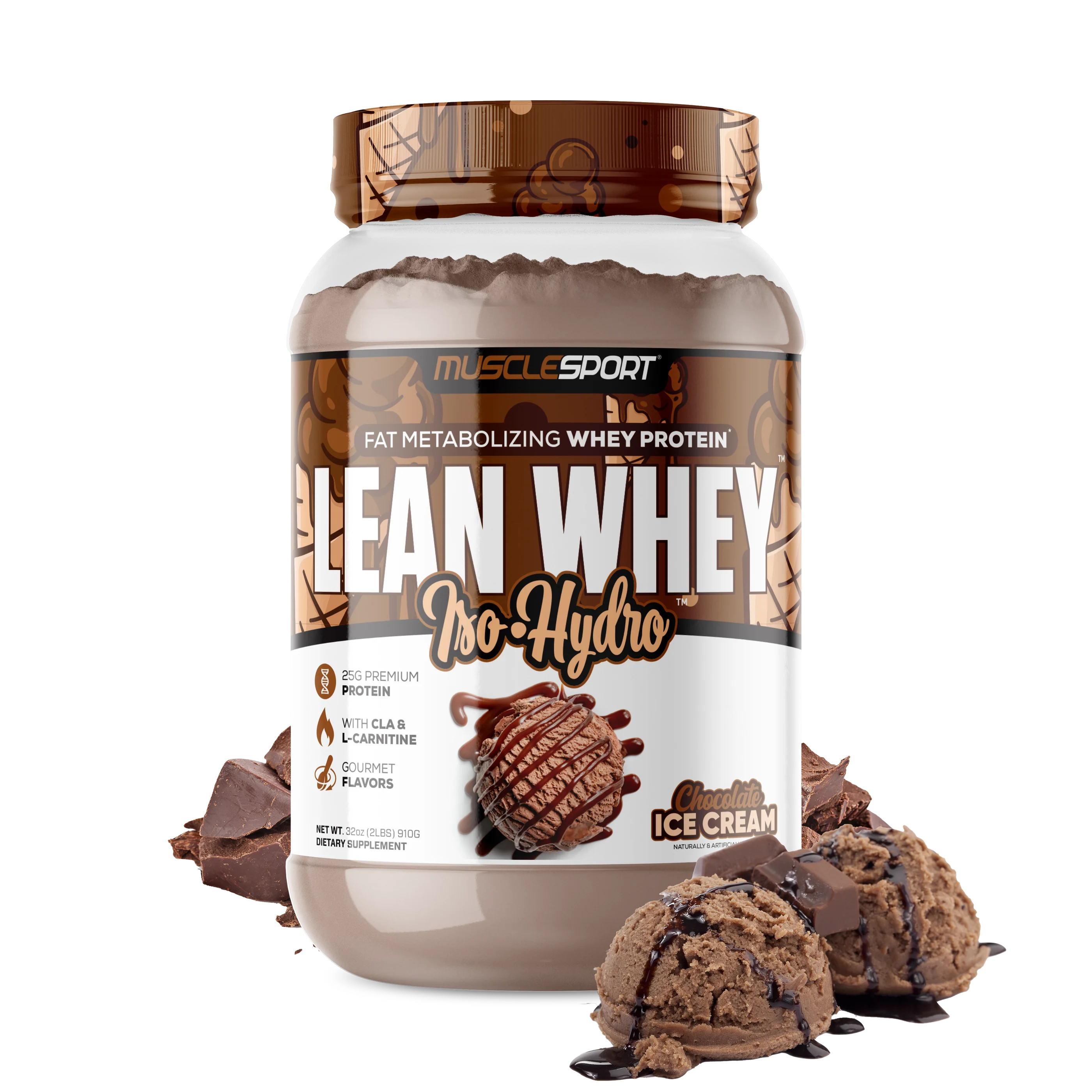 MuscleSport Lean Whey Protein