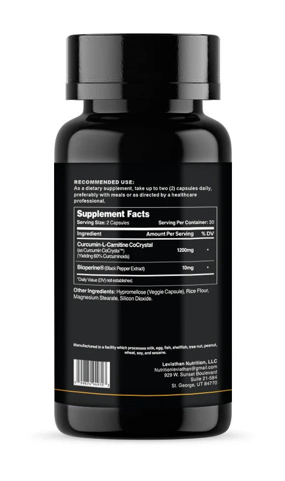 LEVIATHAN Nutrition CO CRYSTAL CURCUMIN