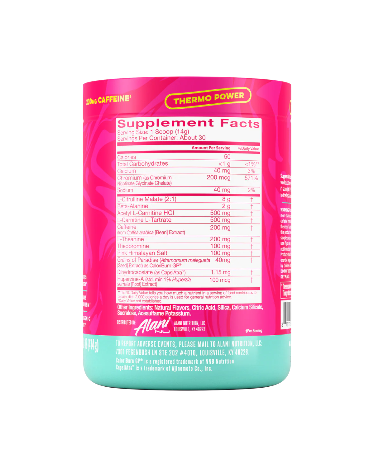 Alani Nu Pre-Workout+ Therm
