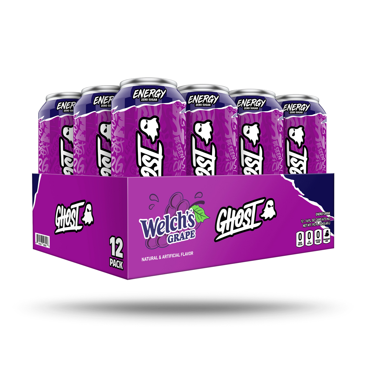 Ghost Energy - 12 Pack of Energy Drinks