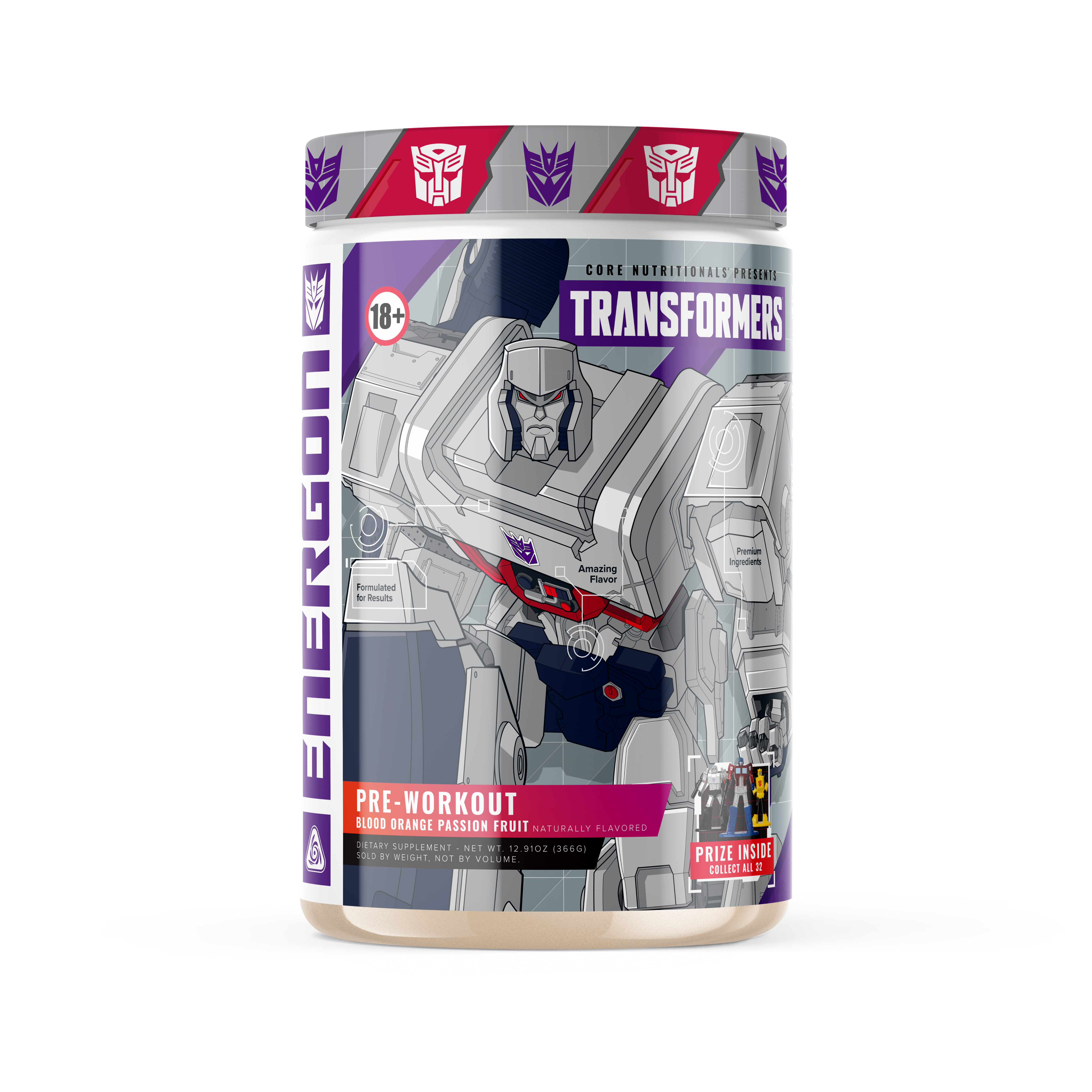 Core Nutritionals ENERGON Pre-Workout - Transformers Collaboration®