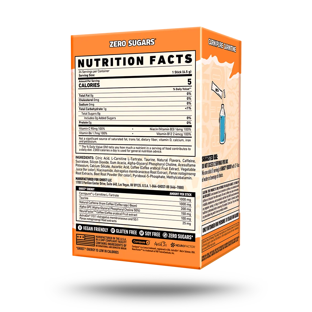 Ghost Energy Sticks - 24-PACK