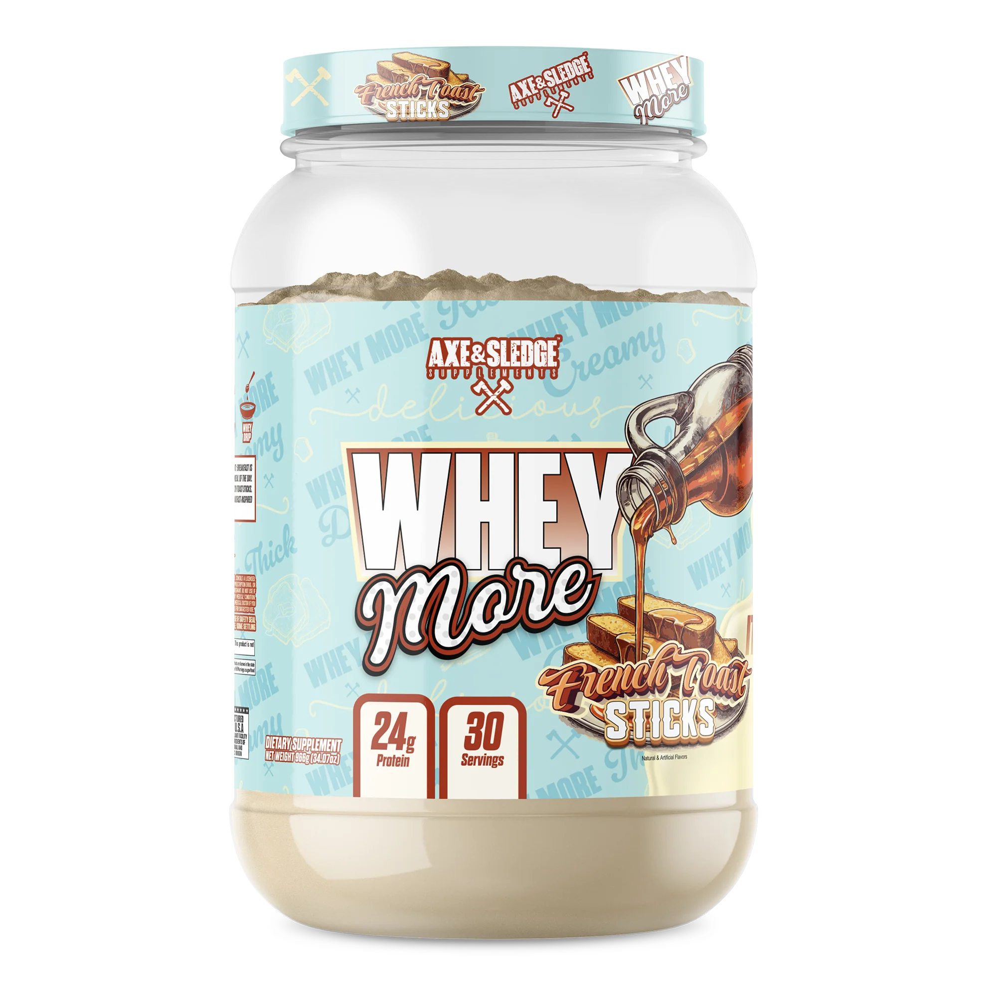 Axe & Sledge Whey More - Whey Protein Blend - 24g Protein