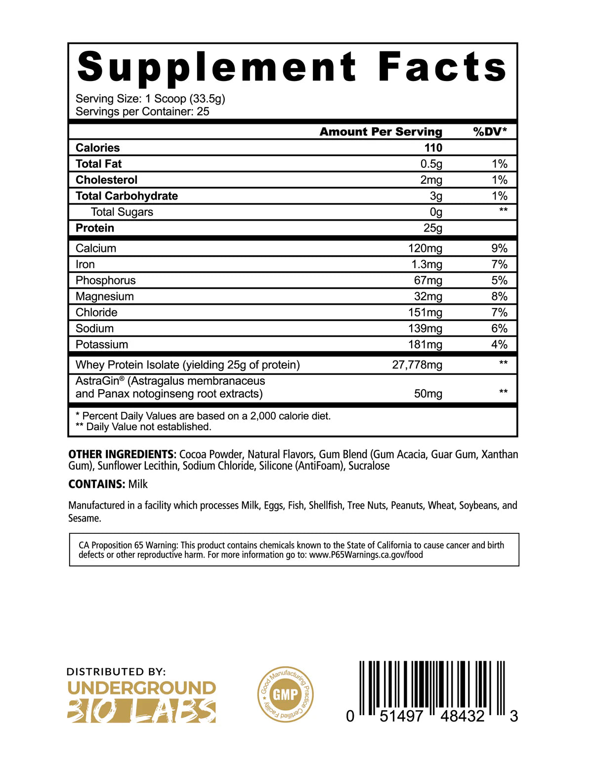 Panda Supps ISOLATE - FUEL-ISO Premium Protein