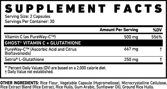 GHOST® BASICS VITAMIN C + GLUTATHIONE