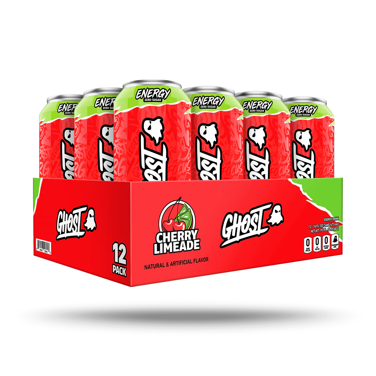 Ghost Energy - 12 Pack of Energy Drinks