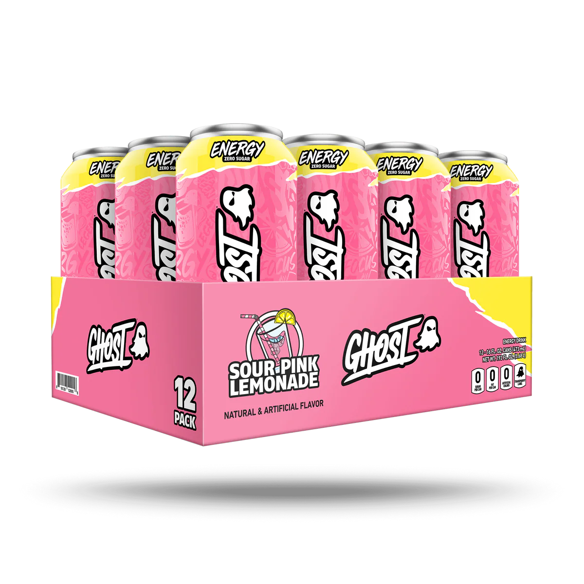 Ghost Energy - 12 Pack of Energy Drinks