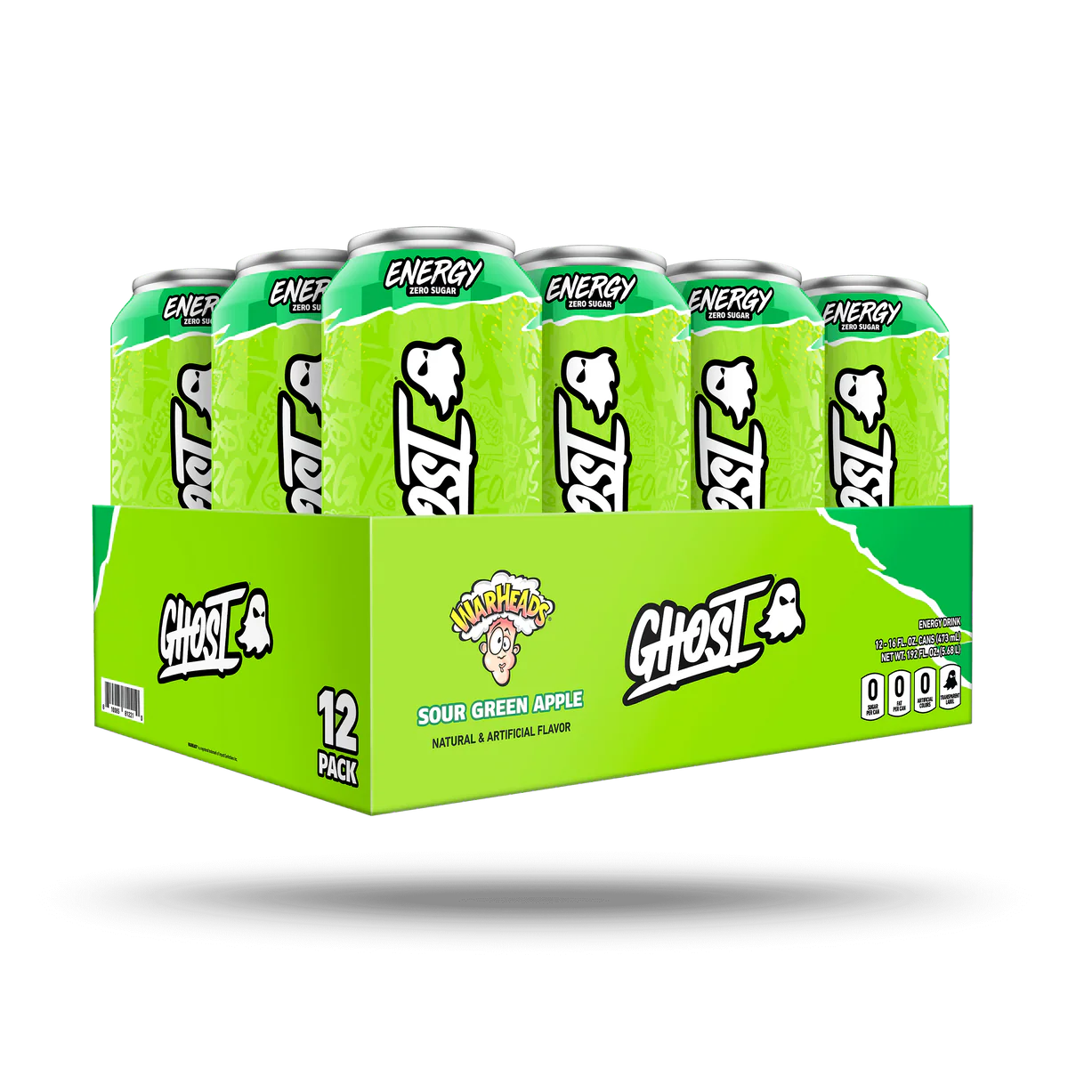 Ghost Energy - 12 Pack of Energy Drinks