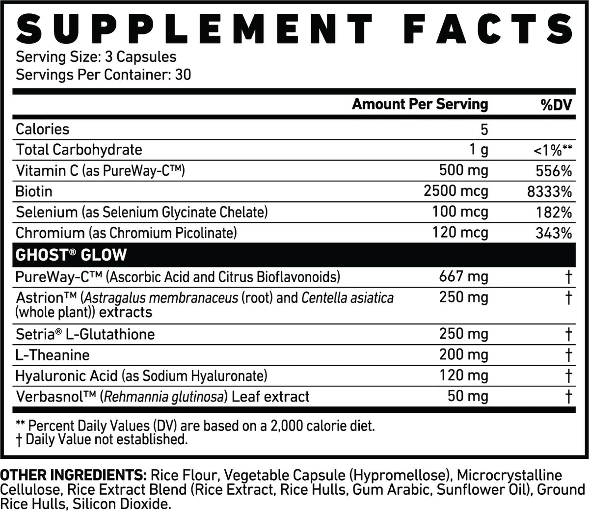 GHOST® GLOW CAPSULES