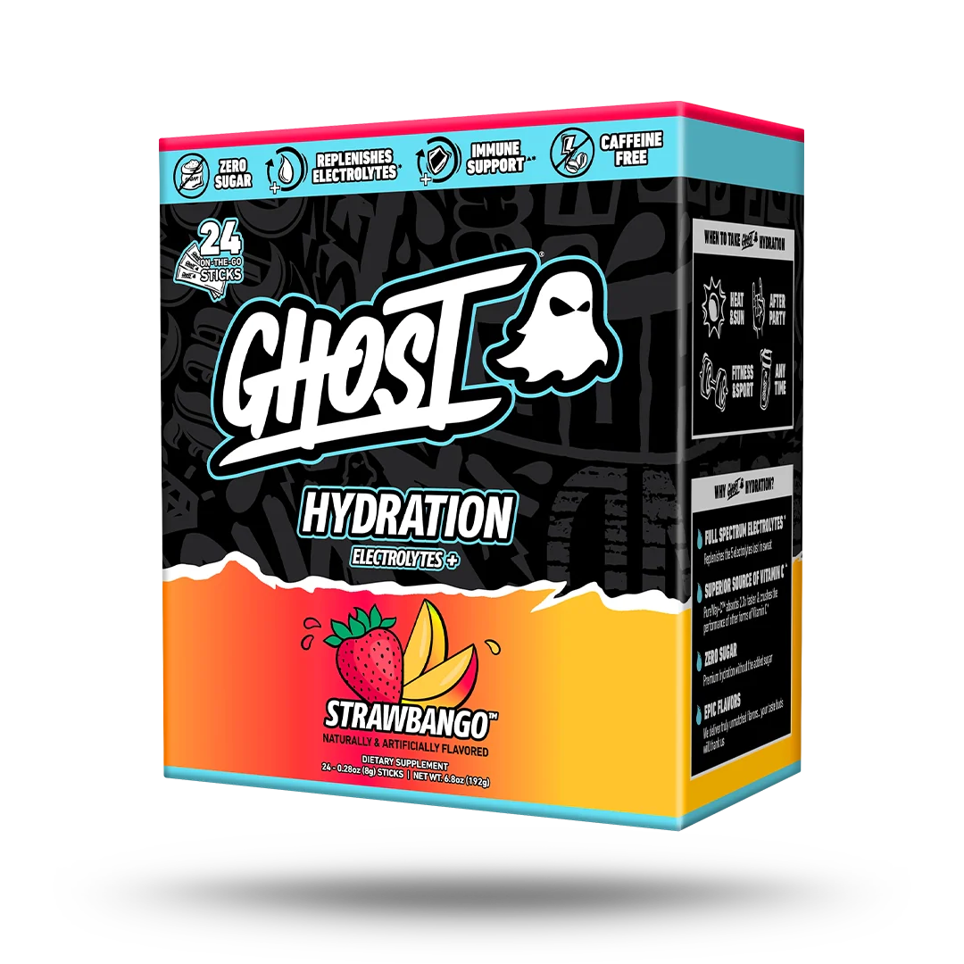 GHOST® Hydration Sticks - 24 Electrolyte Pack