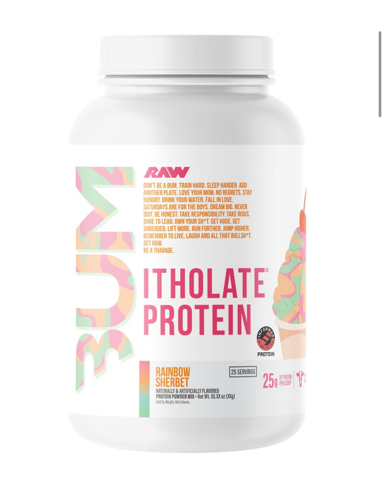 Raw Nutrition CBUM Itholate Protein