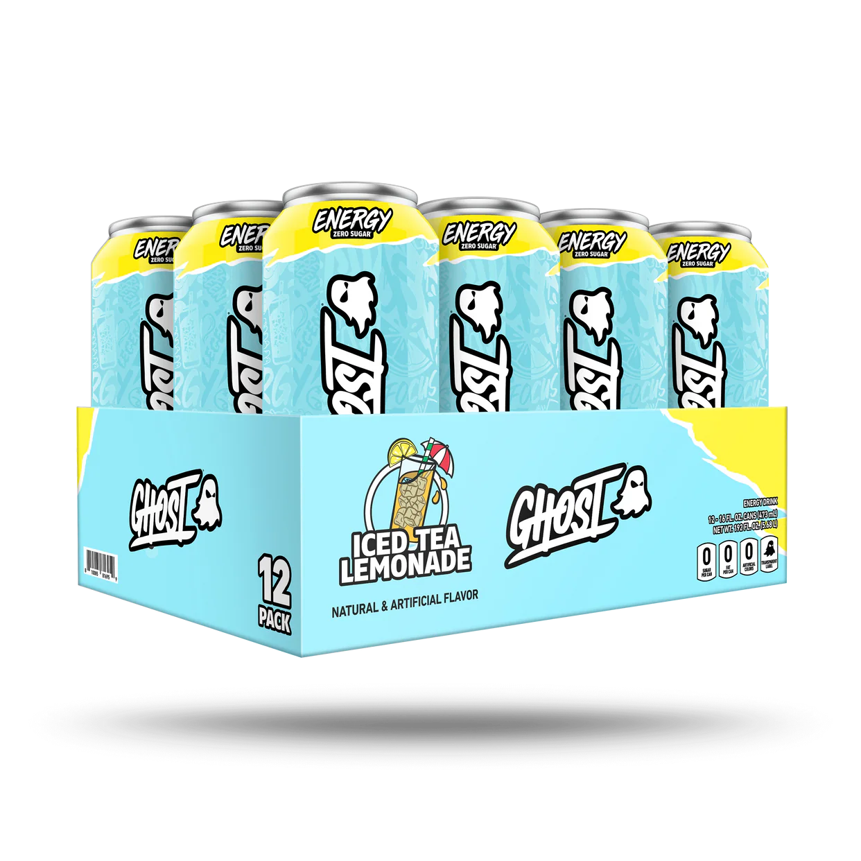 Ghost Energy - 12 Pack of Energy Drinks