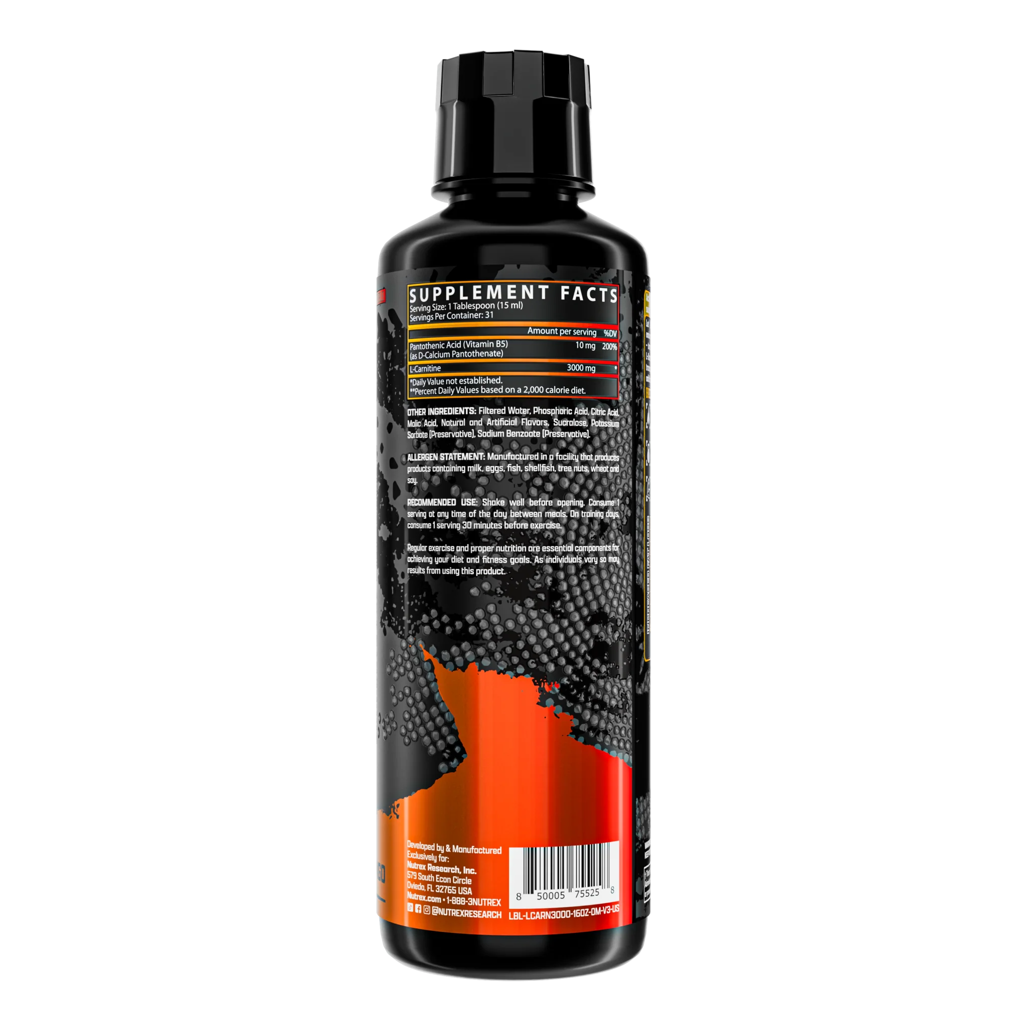 Nutrex Liquid Carnitine 3000