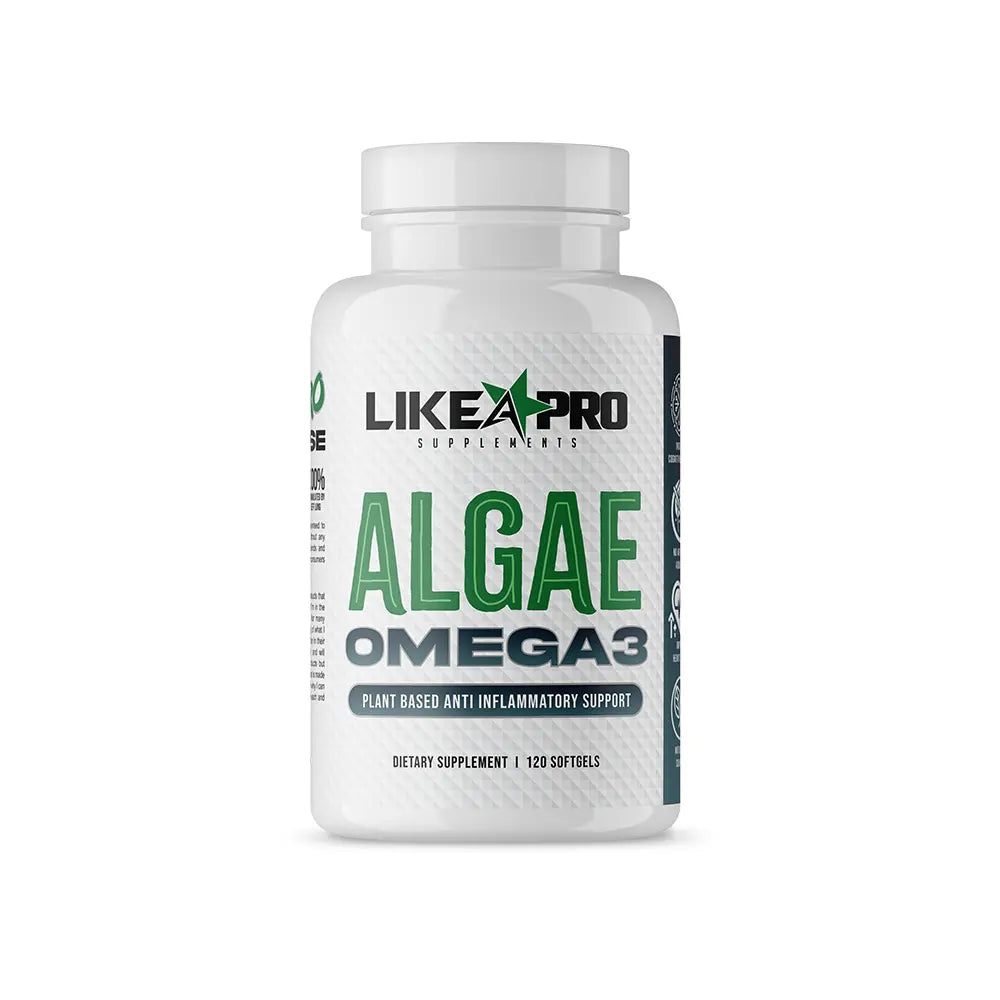 Like A Pro Plant Base Algae Omega 3's - 120 Softgels