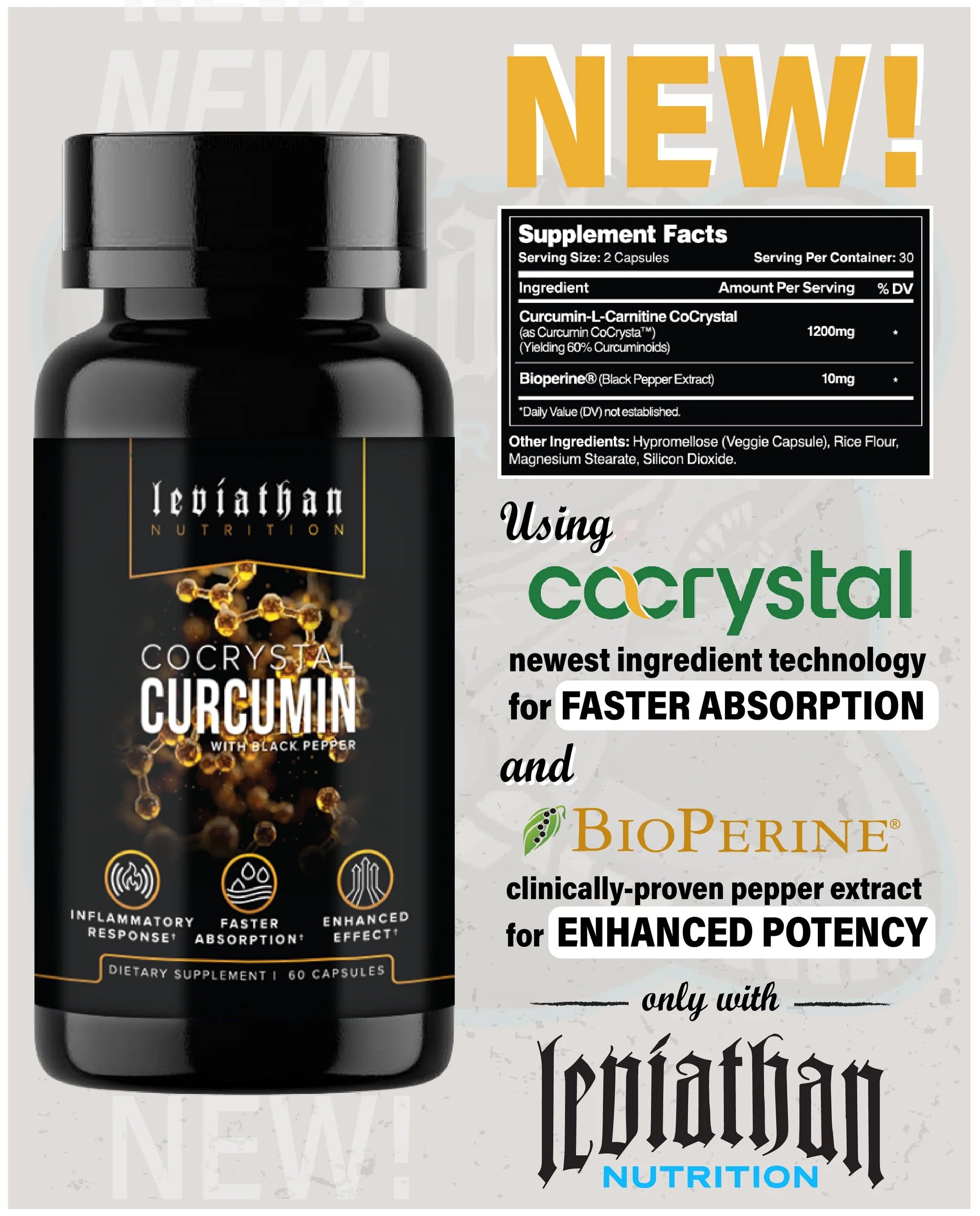 LEVIATHAN Nutrition CO CRYSTAL CURCUMIN