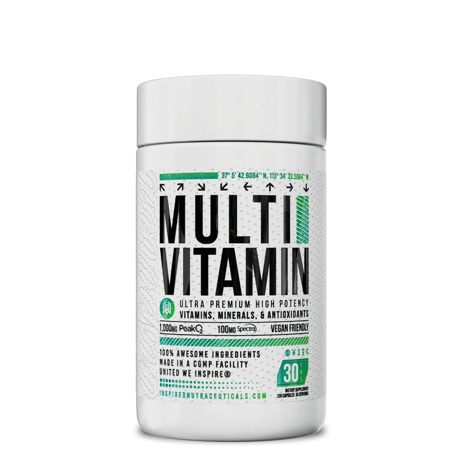 Inspired Nutra Vegan Multivitamin
