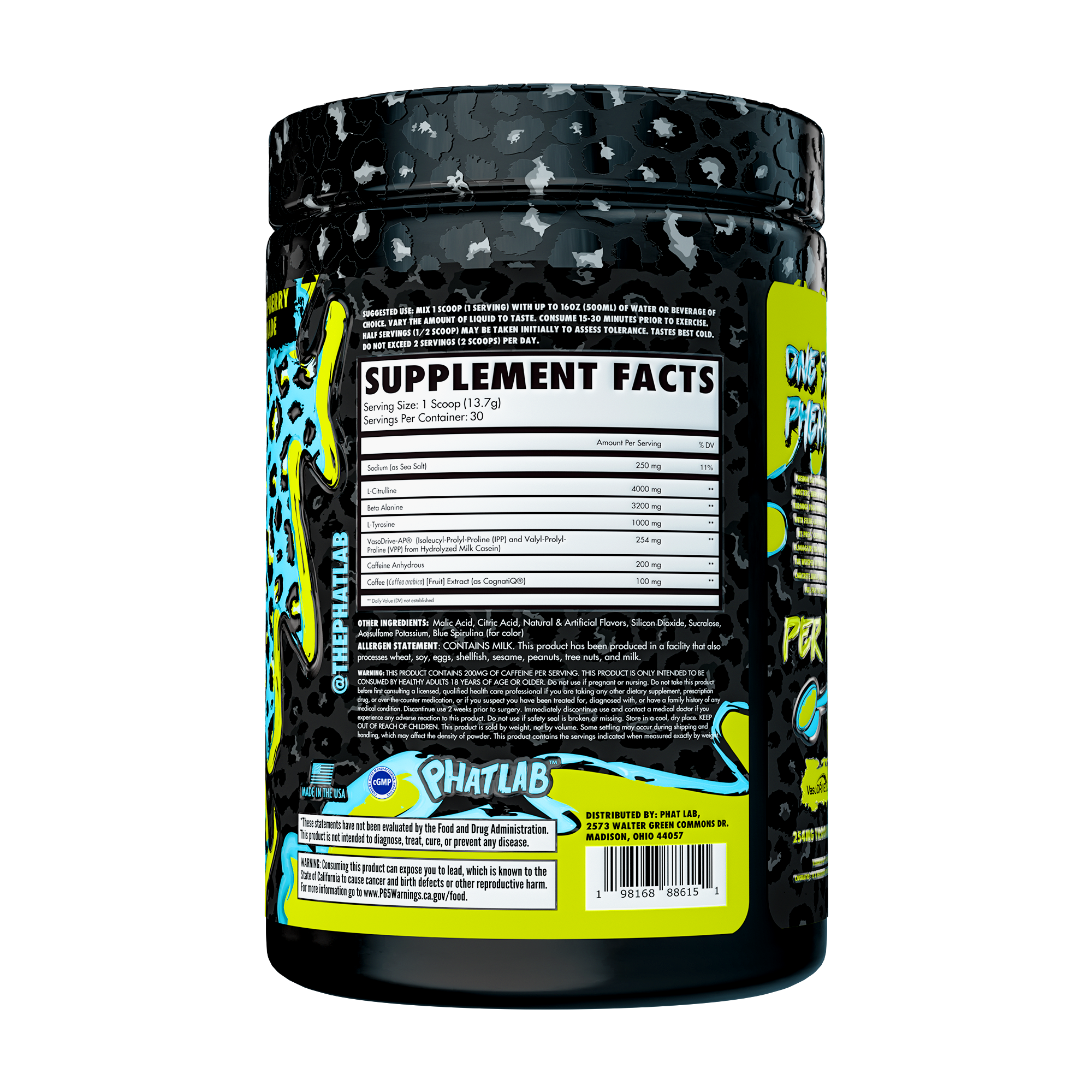 Phat Lab Phenom Pre-Workout