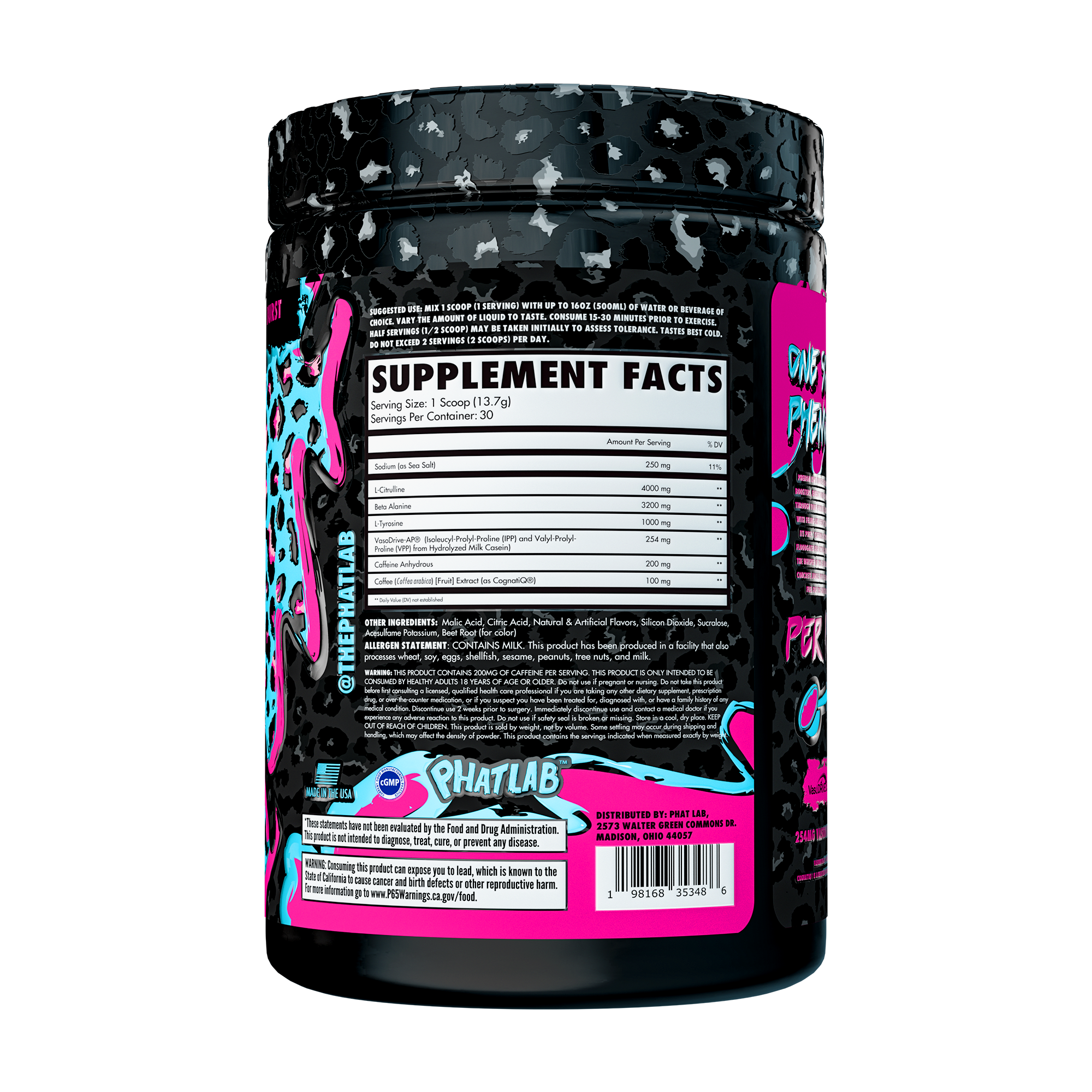 Phat Lab Phenom Pre-Workout