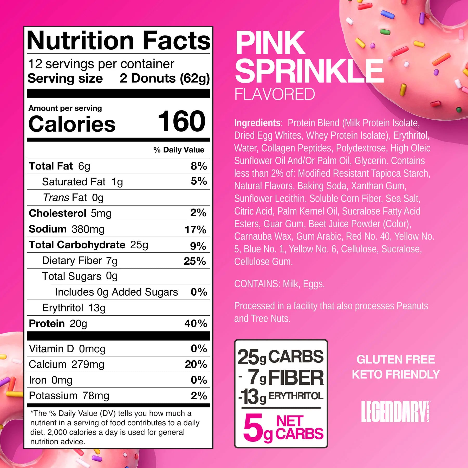 Legendary Foods Protein Donuts - 20G Protein