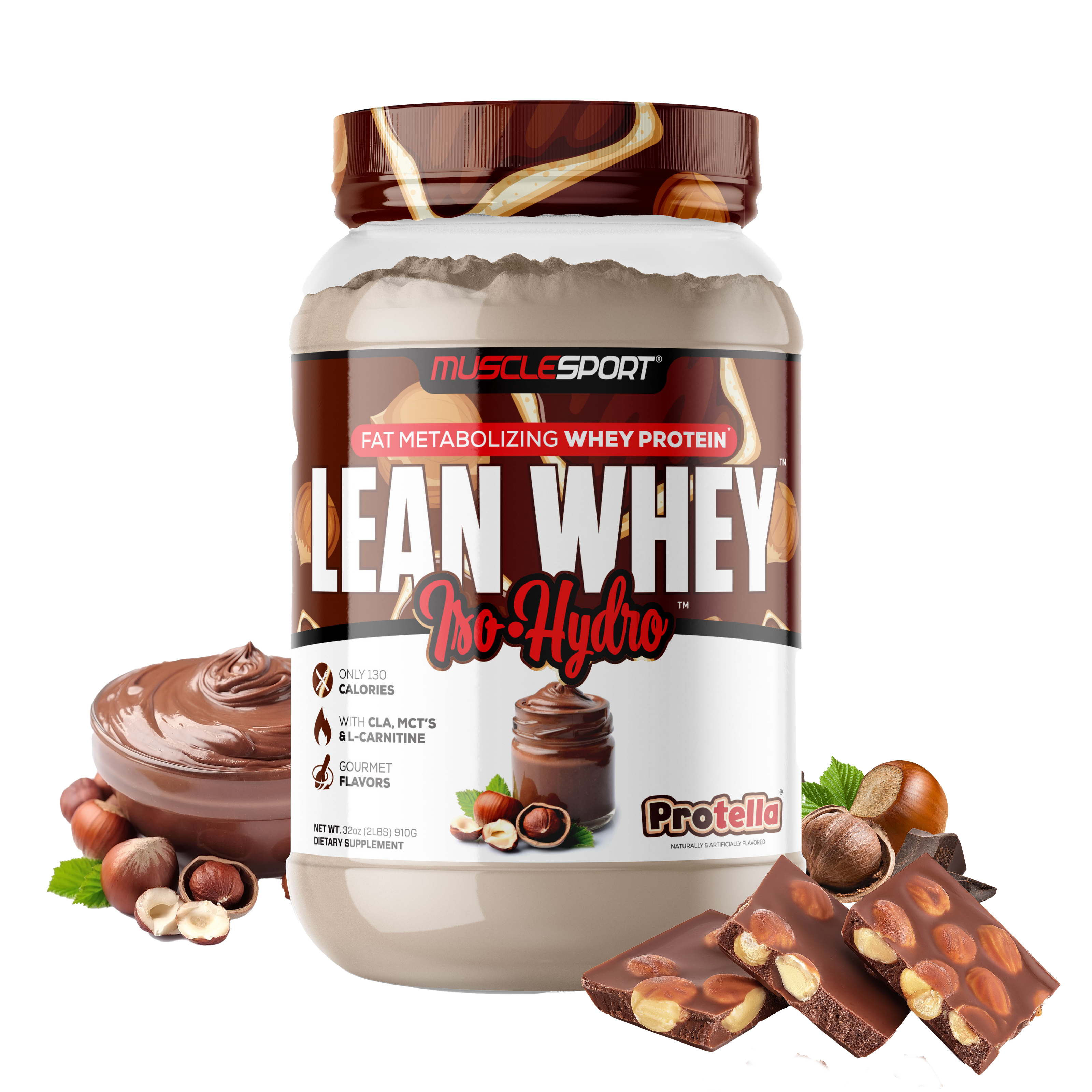MuscleSport Lean Whey Protein