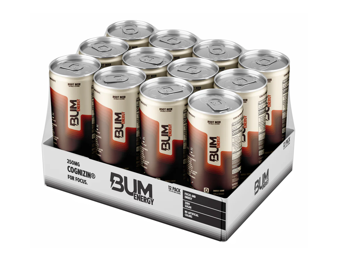 Bum Energy Drink - Case of 12 Cans
