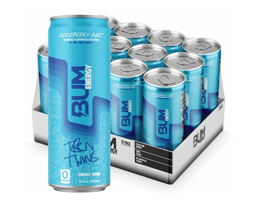 Bum Energy Drink - Case of 12 Cans