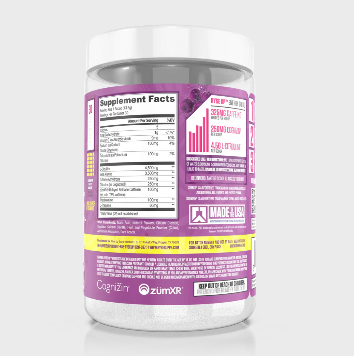 Ryse Supps Kool-Aid Loaded Pre-Workout