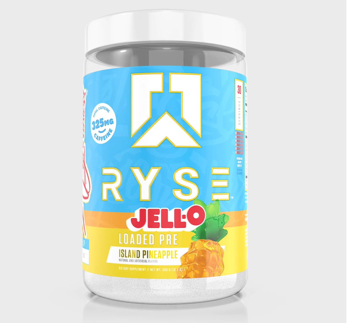 Ryse Supps JELL-O® Island Pineapple Loaded Pre-Workout