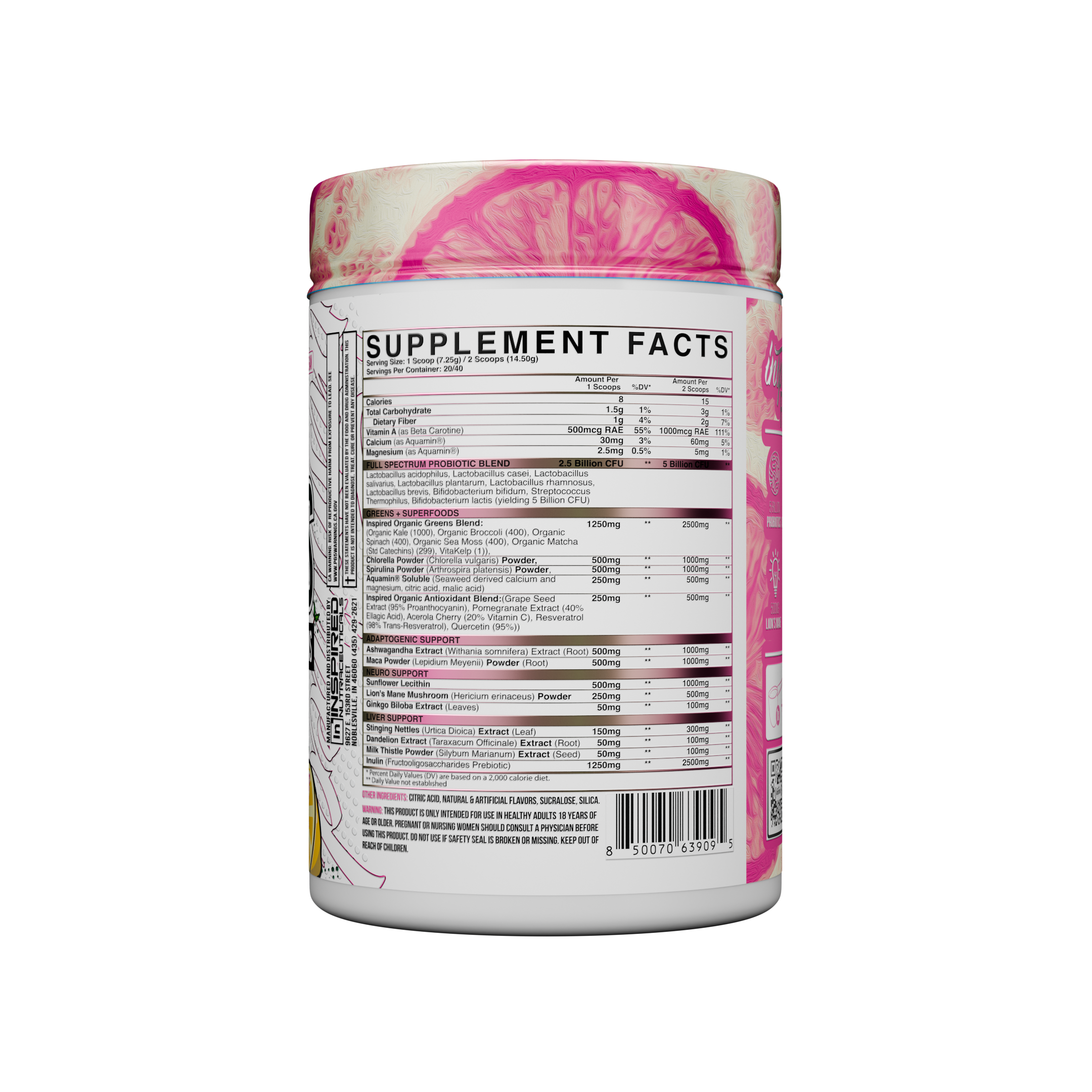 Inspired Greens - Superfood & Adaptogens