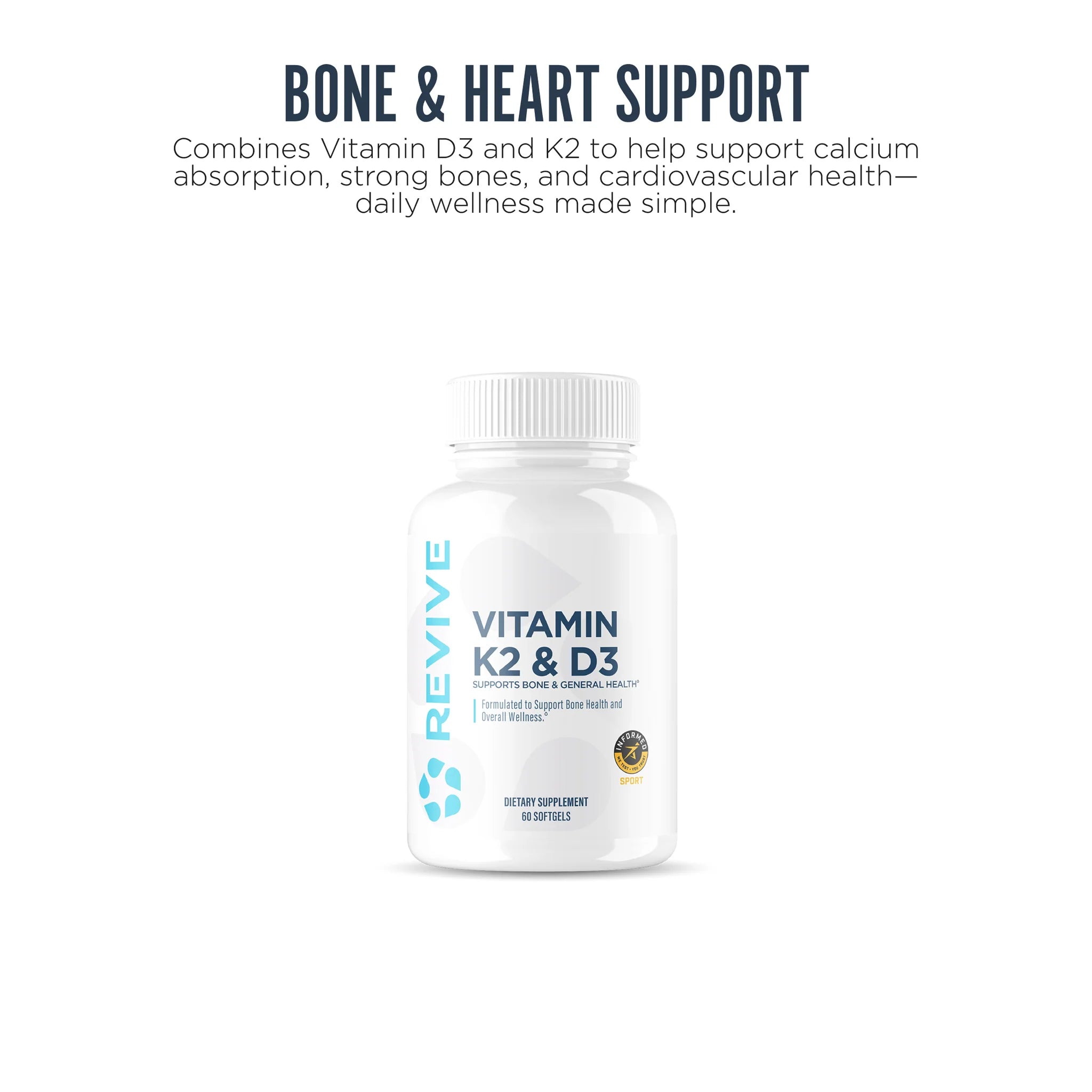 Revive Vitamin D3 + K2