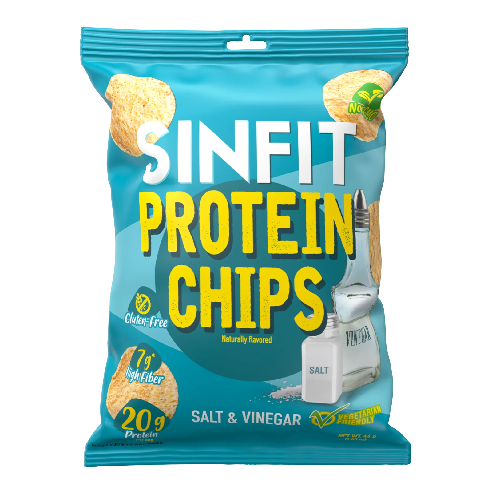 Sinfit Protein Chips - 20G Protein - 7G Fiber - Gluten Free