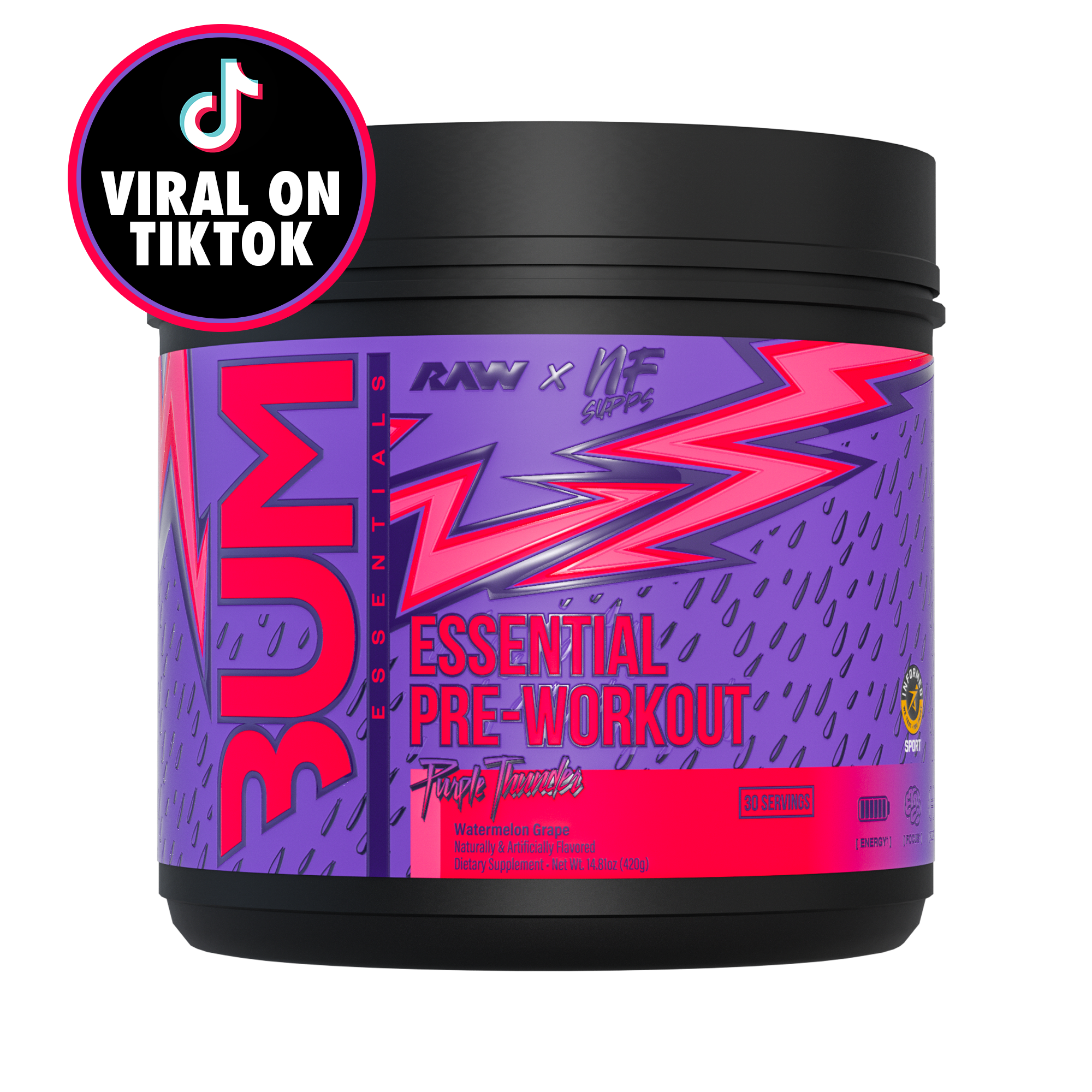 Raw Nutrition CBUM Essential Pre-Workout