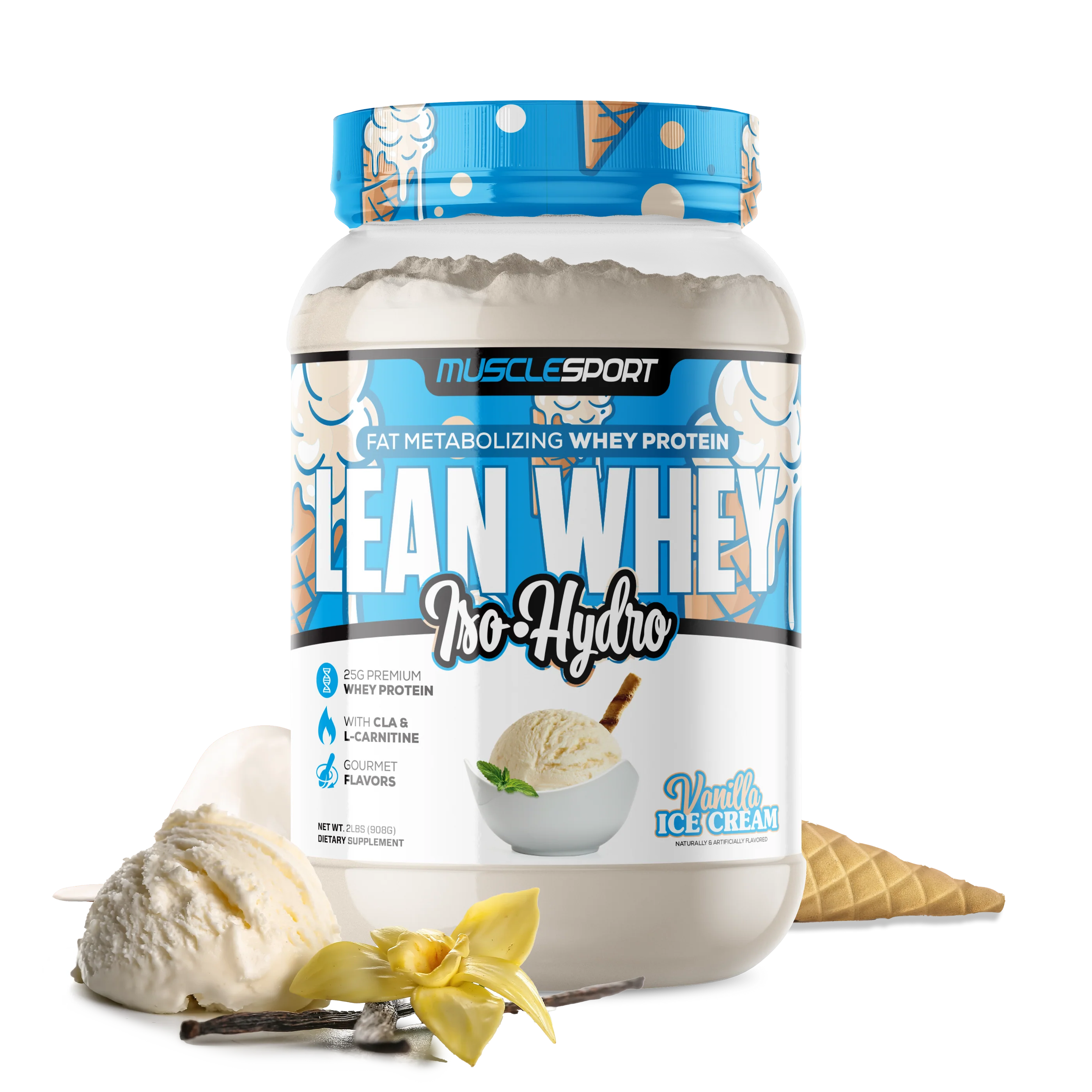MuscleSport Lean Whey Protein