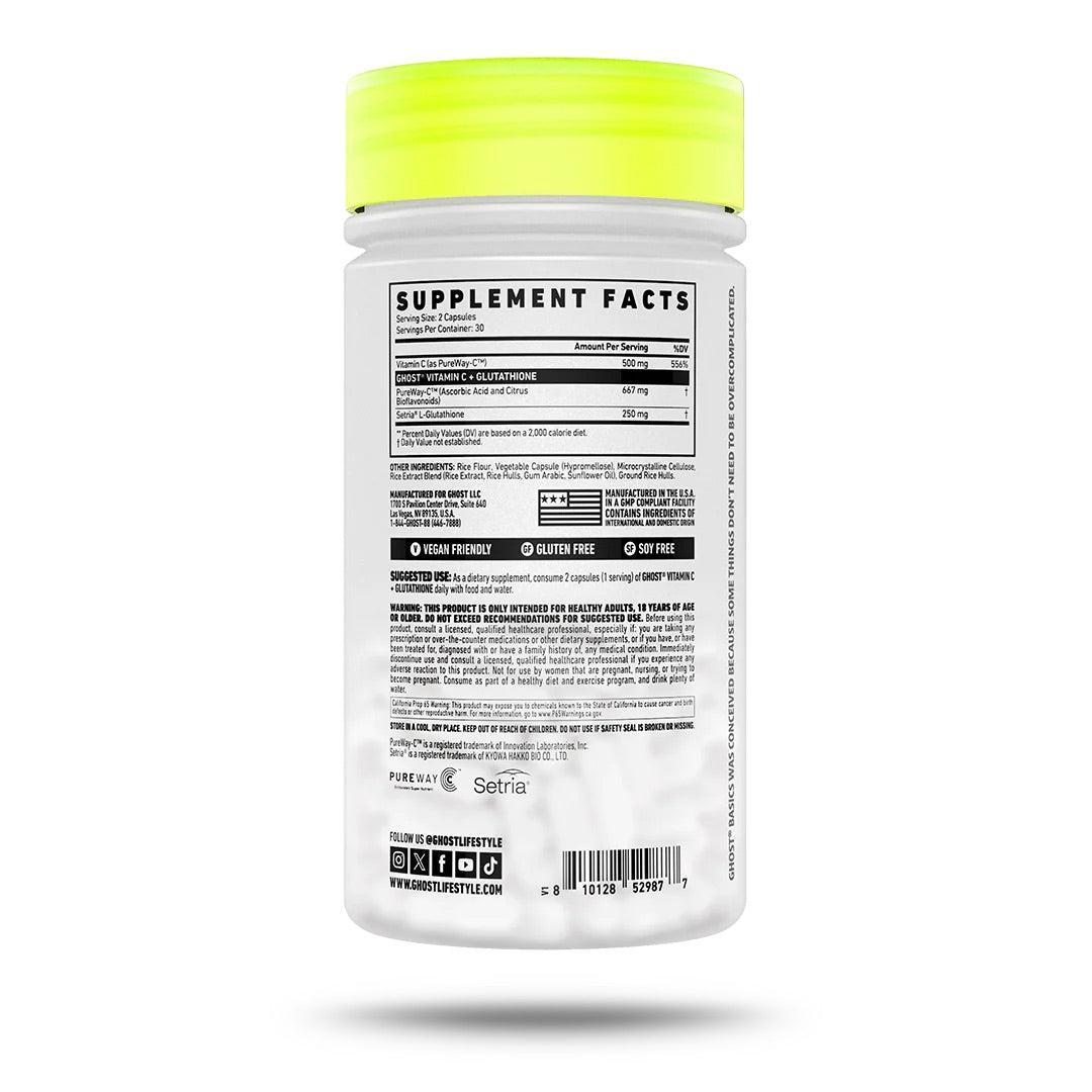 GHOST® BASICS VITAMIN C + GLUTATHIONE