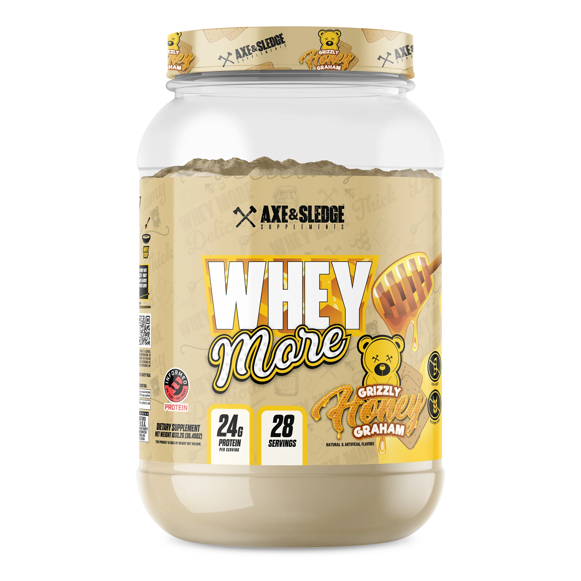 Axe & Sledge Whey More - Whey Protein Blend - 24g Protein