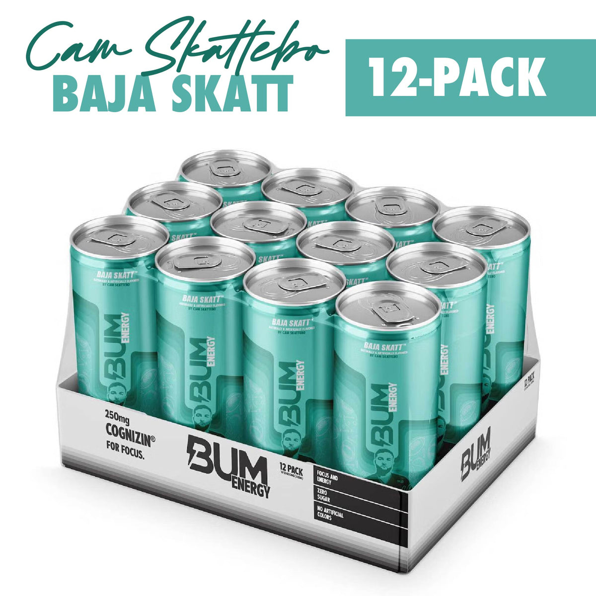 Bum Energy Drink - Case of 12 Cans