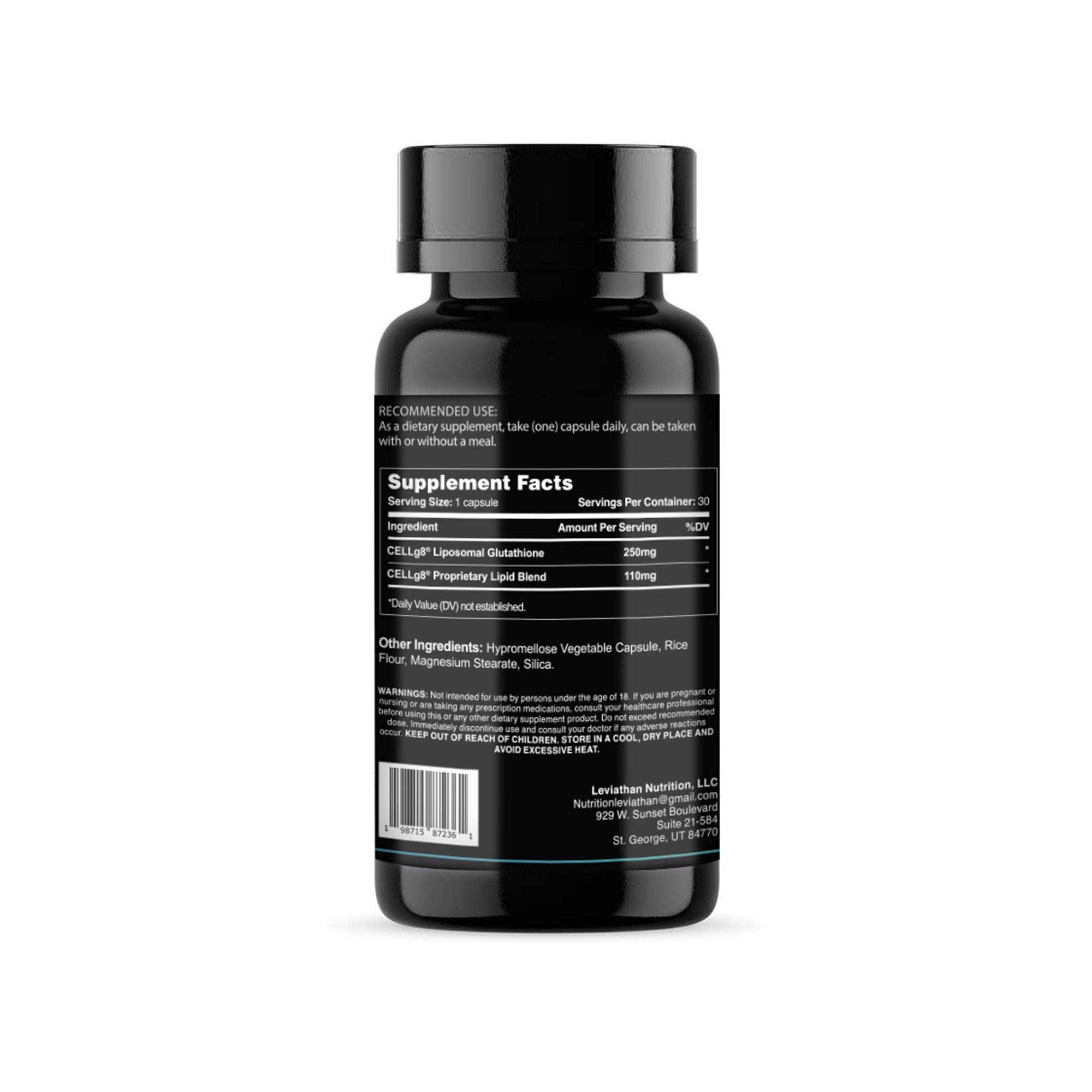 Leviathan Nutrition Liposomal Glutathione