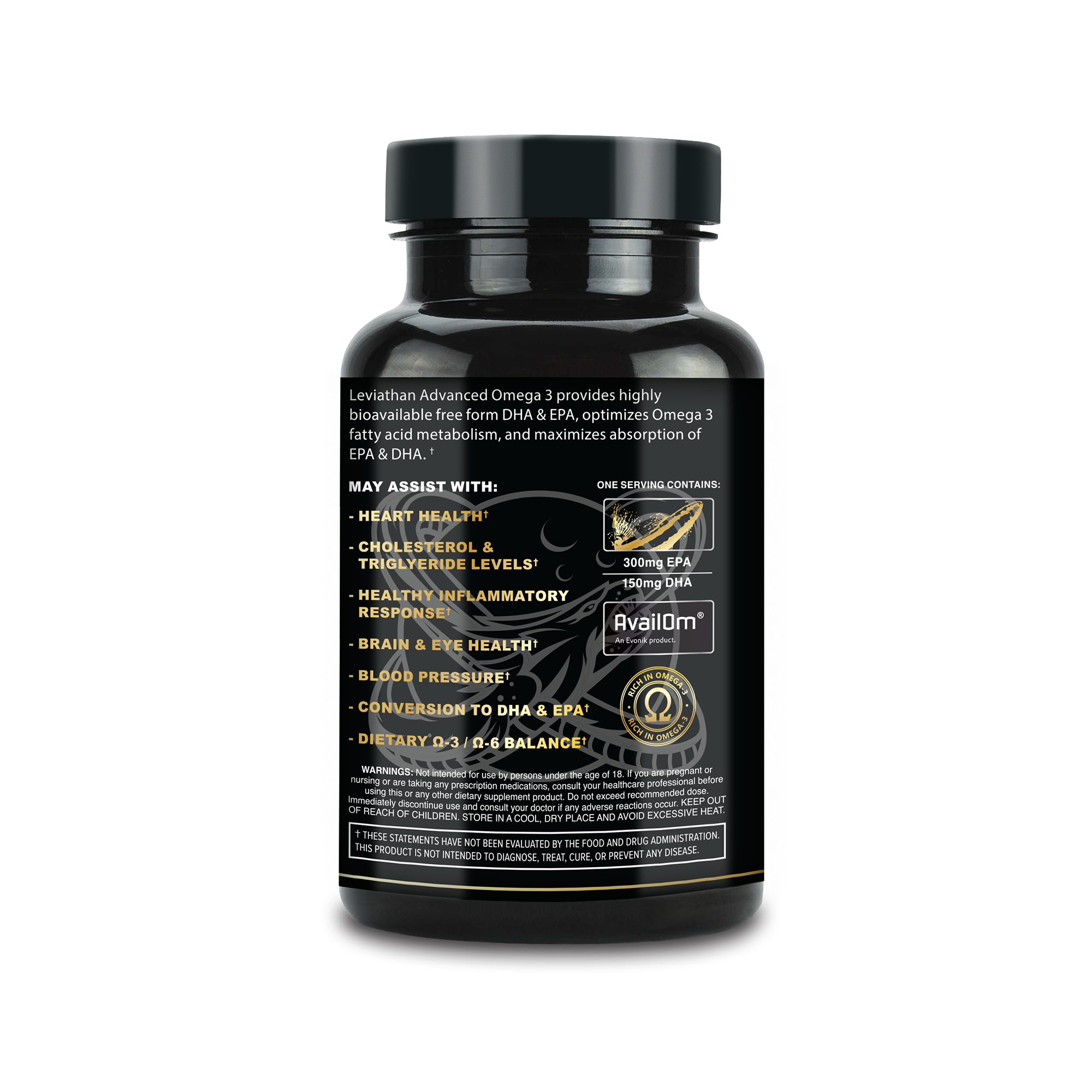 Leviathan Nutrition Advanced Omega 3