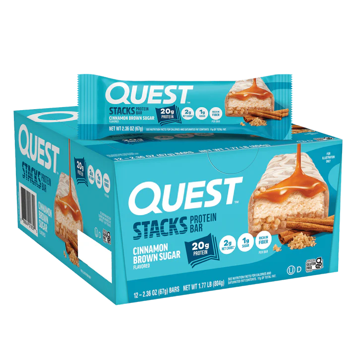 Quest Stacks Protein Bars - 20g Protein