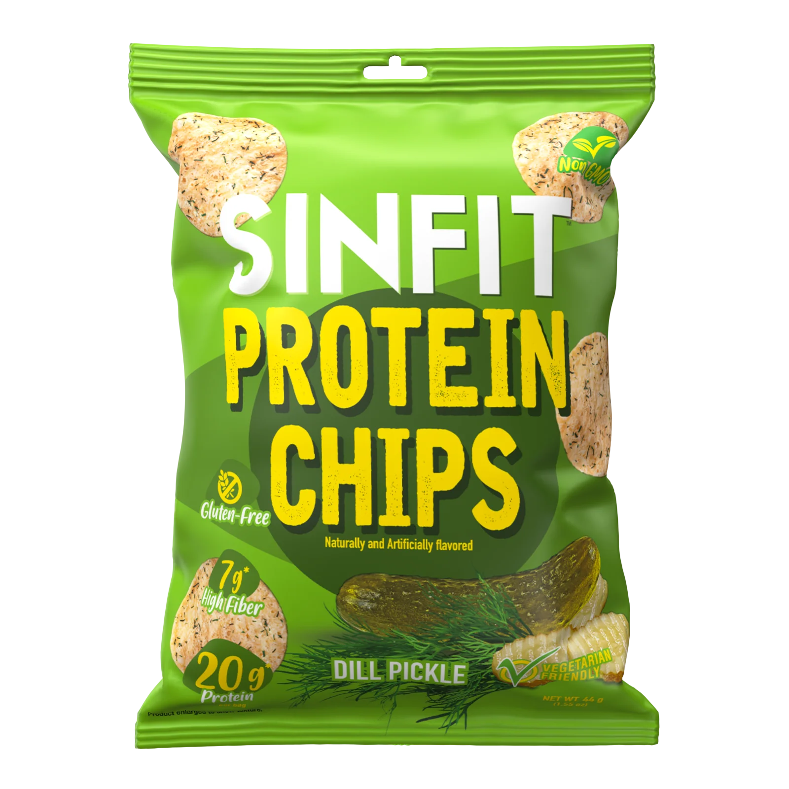 Sinfit Protein Chips - 20G Protein - 7G Fiber - Gluten Free