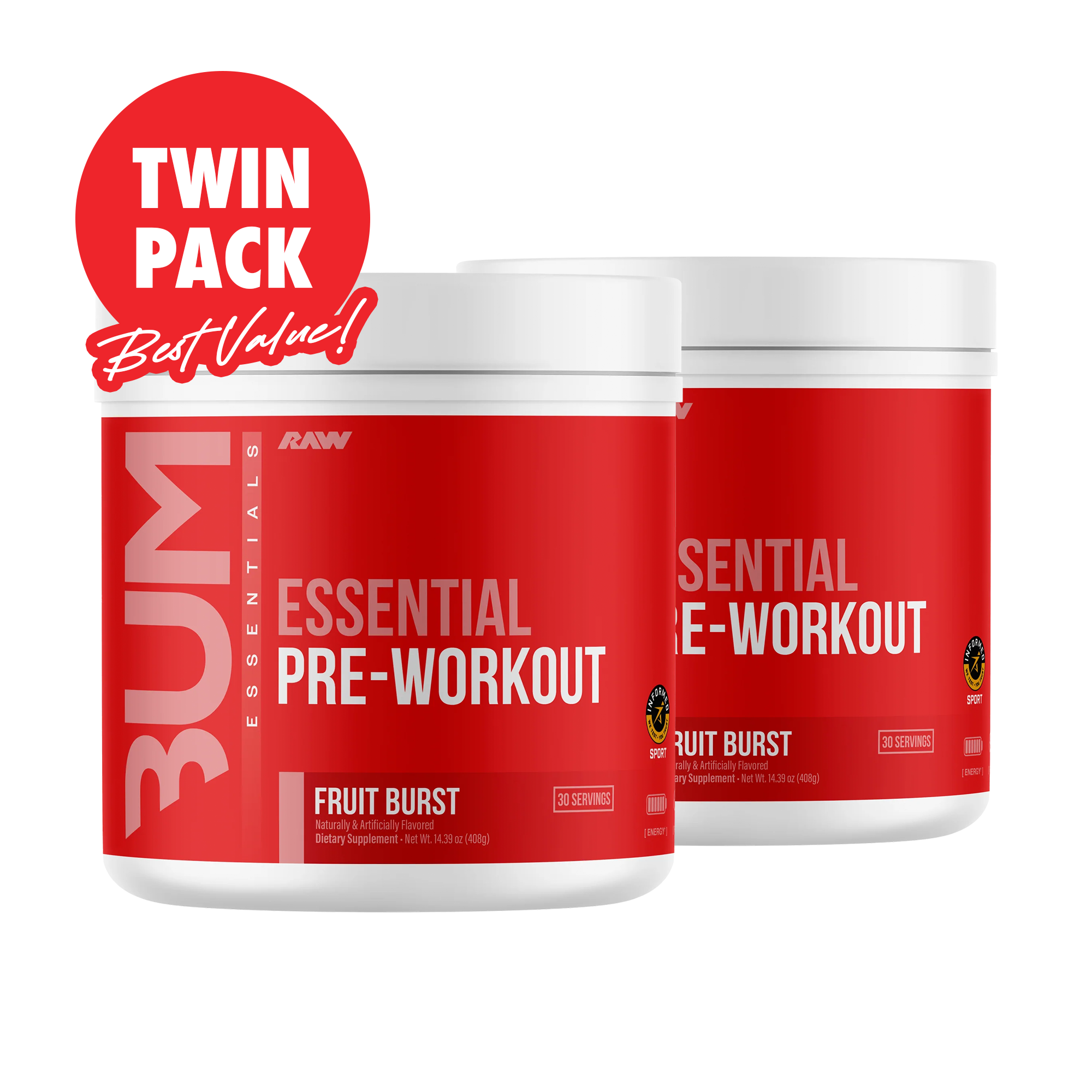 Raw Nutrition CBUM Essential Pre-Workout